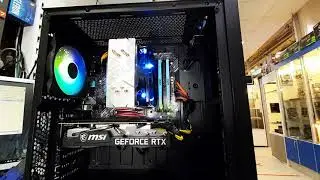 Сборка 2074 _109100₽_ Ryzen 7 Pro 3700 / B450M A / 16Gb / SSD256/ RTX 3070 / 700W/ MSI Vampiric 100L