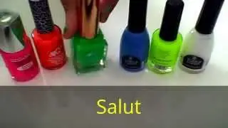 Achat de 6 new vernis assez flash