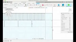 [Fusion 360] - 4 Strumento serie rettangolare per la realizzazione di un righello
