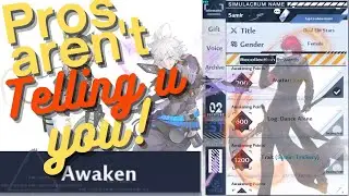 Shortcut for Awaken Your Simulacra (Characters) | Tower Of Fantasy