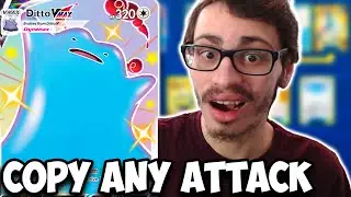 Ditto VMAX COPIES Any ATTACK! It Got Some BIG Upgrades W/Brilliant Stars PTCGO