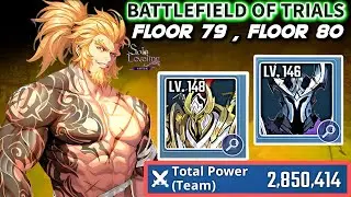F2P LOW TP 3 TROPHY HUNTERS MODE BATTLEFIELD OF TRIALS FLOOR 79 & FLOOR 80 GUIDE
