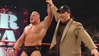 Rikishi Vs William Regal / Brock Lesnar Attacks - Monday Night RAW!