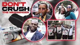 Veteran Journalists Jerida Andayi and Melody Demonstrate over Police Brutality