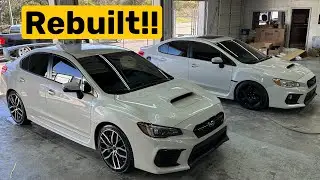 Subaru WRX STI Is Painted And Reassembled! Looks Amazing!! Vlog 2