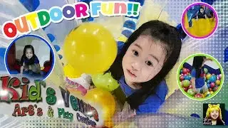 Outdoor Fun At Kid's Venue Playpen