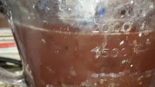 Cobalt plating to copper with copper chloride and acetone.