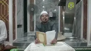 Bidayatul Hidayah (Adab Masuk Masjid) & Safinatun Najah (Syarat Jum'at dst), Ust. M. Yunus, S.Pd.I.