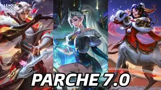 PARCHE 7.0 DE WILD RIFT: NUEVAS SKINS DE AÑO NUEVO CHINO, TEMÁTICAS CONFIRMADAS, NORRA Y MÁS. 