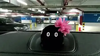 Hi NOMI! NIO ES6 driving out of car park