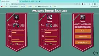 League Of Legends Website Demo