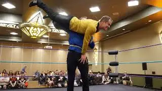 Alex Daniels as Captain Kirk vs. Sonny DeFarge as Mirror Spock