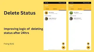 How to create status functionality like whatsApp