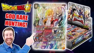 God Rare Gogeta Hunting! Critical Blow Dragon Ball Super Card Game Booster Box Opening!
