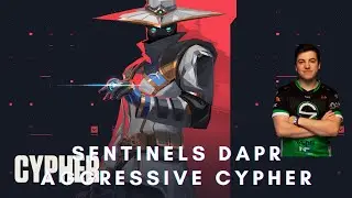 Sentinels dapr Aggressive Cypher with Cam/Trip Spots on Ascent | Radiant Gameplay #17 (FULL GAME)