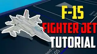 Plane Crazy | McDonnell F-15 FIGHTER JET [TUTORIAL] (Roblox)