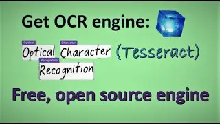 How to get tesseract executable || Free and open source Optical Character Recognition engine !!