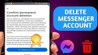 How To DELETE Messenger Account (NEW 2025) | Delete Messenger Account