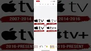 Apple TV Logo History #logo #logohistory