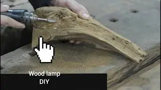 DIY Oak Root Wall Lamp &ndash; Vintage Lighting with an Edison Bulb