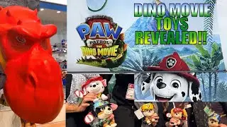 First peek at DINO MOVIE toys | PAW Patrol: The Dino Movie news🦕