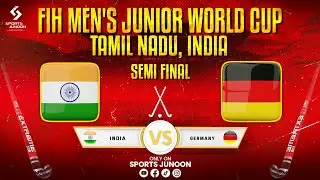 🔴LIVE: India vs Germany Semi final | FIH Men's Junior World Cup 2025  | Urdu & Punjabi Commentary