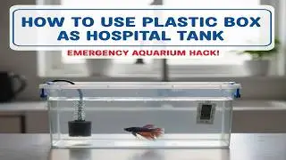 How To Use Plastic Box As Hospital Tank