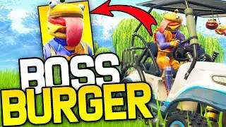 NOUVEAU SKIN *BOSS BURGER* SUR FORTNITE BATTLE ROYALE !