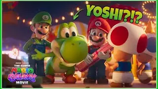 NEW Mario Galaxy Movie Trailer Reaction! YOSHI JOINS?? 