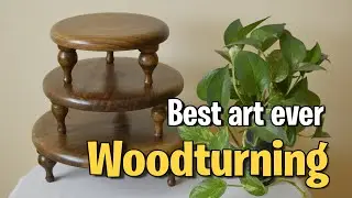 Best Wood turning videos; How to use wood turning to make luxurious wooden plate