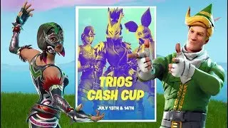 PRACTISING FOR *TRIOS CASH CUP* (GOD AT BUILDING) FORTNITE