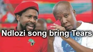 Dr Mbuyiseni Ndlozi sings For Julius Malema and Brings tears To Fighters 