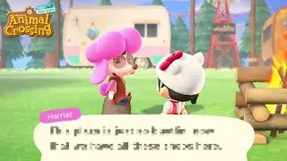 This Is Harriet's WORST LIE in Animal Crossing | Harv's Island Plaza | ACNH Empty Market Collective