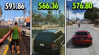 Лучший драйвер NVIDIA для GTA 5? 591.86 против 566.36 против 576.80 (протестировано)