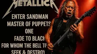 Epic Metallica & Guitar Riffs | Emo Rock Playlist in a Slow Rock Live Concert Full Experience