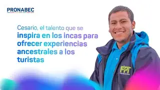 Cesario Pimentel, el talento que ofrece experiencias ancestrales a los turistas