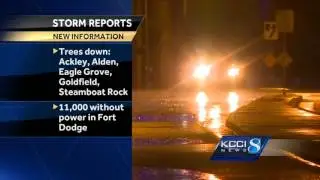 Overnight storms bring heavy rain, damage
