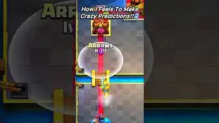 W prediction!!💀 #clashroyale #shorts