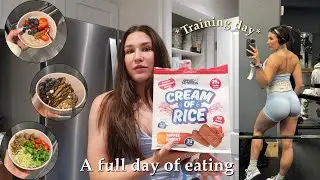 What I eat in a day *Training Edition*|| Fuel your workouts with food!!