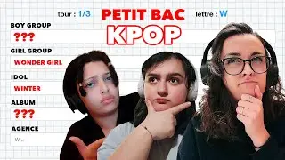 On passe notre Bac de Kpop (et on écrit n'importe quoi)