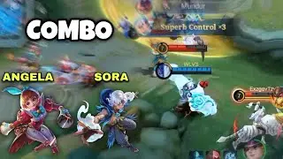 ANGELA COMBO DENGAN SORA MUSUHNYA AUTO GAK BISA APA APA