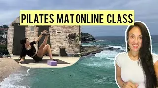PILATES ONLINE CLASS✨ 18mins home/outdoor mat workout for great CORE & Posture✨
