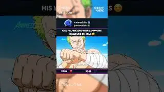「 Kiku Helped Zoro Bandaging His Hand 」| Onepiece