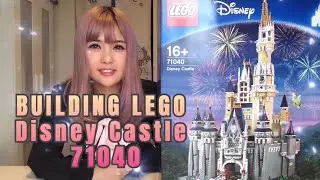 BUILDING the MASSIVE LEGO Disney Castle 71040 - LEGO Speed building time-lapse video