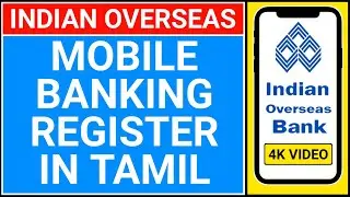 iob mobile banking registration Tamil | indian overseas bank mobile banking registration
