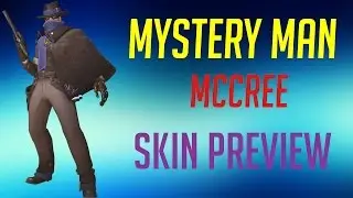 Overwatch - Mystery Man McCree - Skin Preview