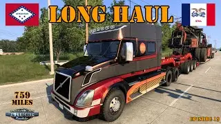 ATS | Little Rock (AR) → Dubuque (IA) | Standard Heavy Haul | Episode 19