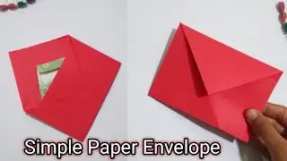 How to Make Paper Envelope Easy| Origami Envelope Ideas | Paper Envelope Without Glue | Paper Craft 