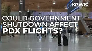 Portland airport awaits potential FAA flight service cuts Friday