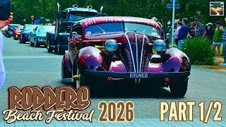 Orewa Rodders Beach Festival 2026 | Classic Cars, Hot Rods & Customs | Part 1